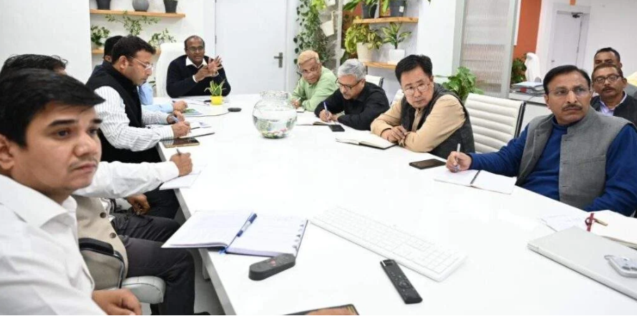 मुख्य निर्वाचन अधिकारी ने ली राज्य नोडल अधिकारियों की बैठक